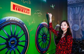 Le gomme colorate di Pirelli fanno colpo in Cina