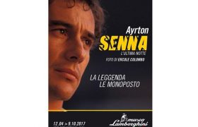 Tutto Senna al Museo Lamborghini